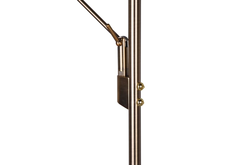 Trio Lighting Brantford LED gulvlampe antik messing - Trio Lighting - Belysning - Lamper & indendørsbelysning - Soveværelse lampe