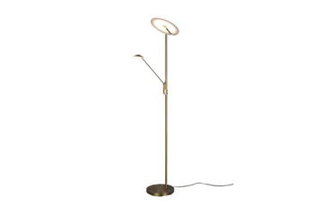 Trio Lighting Brantford LED gulvlampe antik messing - Trio Lighting - Belysning - Lamper & indendørsbelysning - Soveværelse lampe