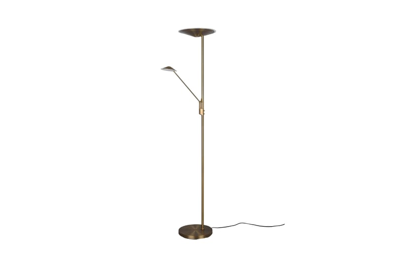 Trio Lighting Brantford LED gulvlampe antik messing - Trio Lighting - Belysning - Lamper & indendørsbelysning - Soveværelse lampe