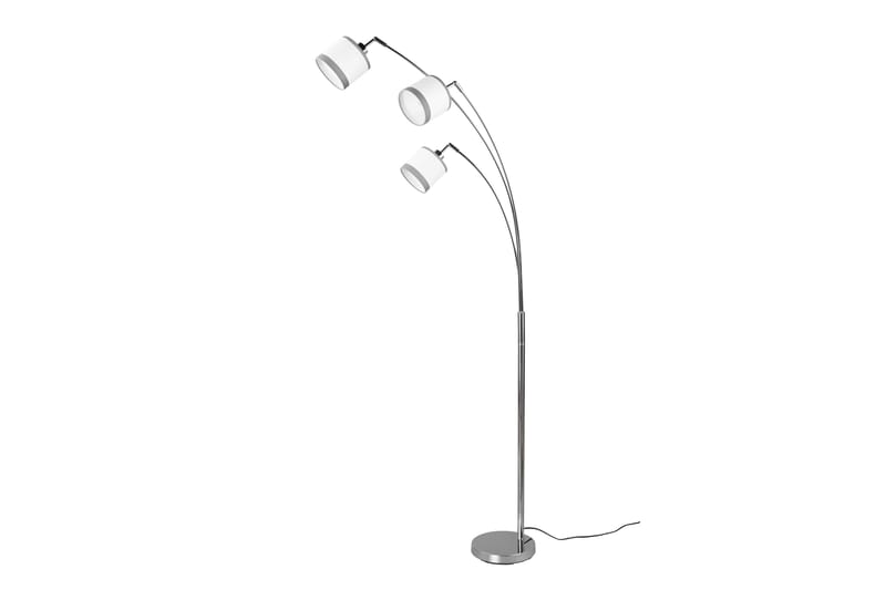 Trio Lighting Davos Gulvlampe 3L E14 Krom/Hvid - Belysning - Lamper & indendørsbelysning - Soveværelse lampe