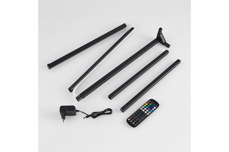 Trio Lighting Level LED Gulvlampe Sort RGB - Belysning - Lamper & indendørsbelysning - Soveværelse lampe