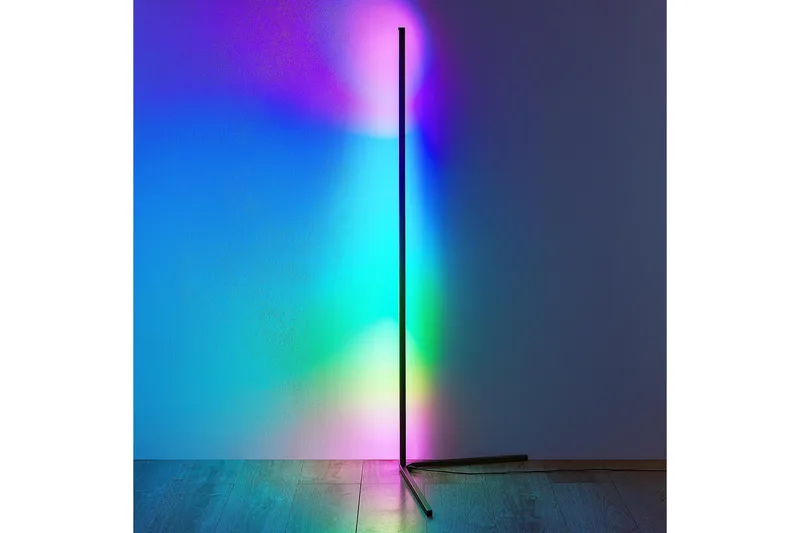 Trio Lighting Level LED Gulvlampe Sort RGB - Belysning - Lamper & indendørsbelysning - Soveværelse lampe