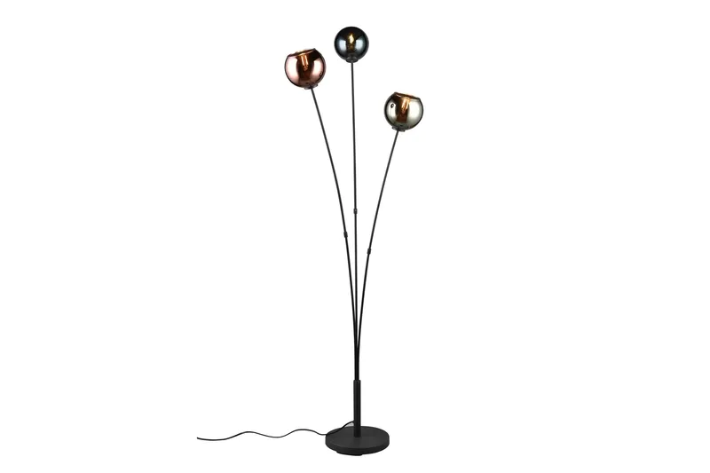 Trio Lighting Sheldon Gulvlampe 3L E14 Flerfarvet - Belysning - Lamper & indendørsbelysning - Soveværelse lampe