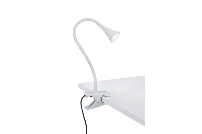 Trio Viper Klemmelampe LED, Hvid