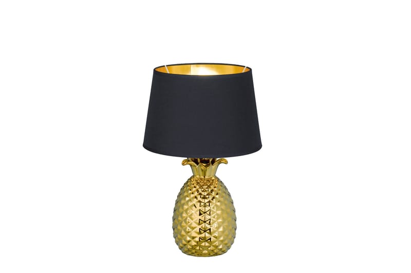 Trio Pineapple Bordlampe - Guld / sort - Belysning - Lamper & indendørsbelysning - Soveværelse lampe