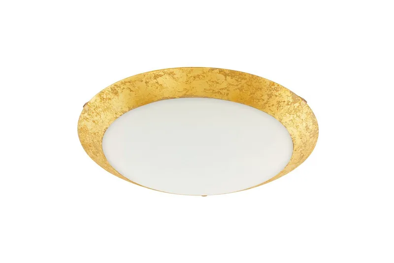 Væg-/Loftlampe Eglo Montenovo, Hvid/Guld