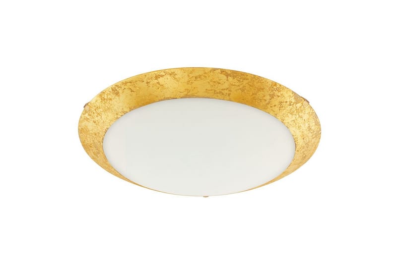 Væg-/Loftlampe Eglo Montenovo, Hvid/Guld