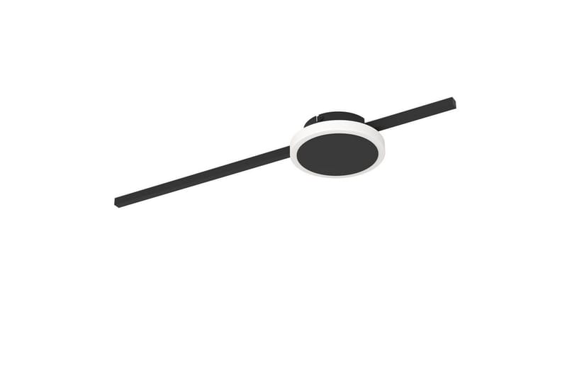 Væg-/Loftlampe Eglo Sarginto Rund Sort Hvid, Sort