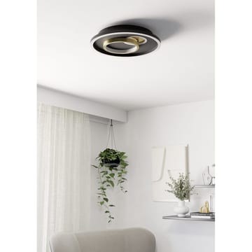 Væg-/Loftlampe Tiriolo - Sort/Guld - Belysning - Lamper & indendørsbelysning - Soveværelse lampe - Taklampa sovrum