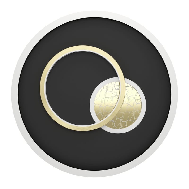 Væg-/Loftlampe Tiriolo - Sort/Guld - Belysning - Lamper & indendørsbelysning - Soveværelse lampe - Taklampa sovrum