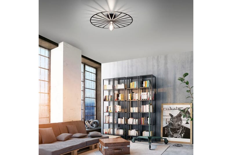 Væg- og loftlampe Spike - 50x9x50 cm - Belysning - Lamper & indendørsbelysning - Soveværelse lampe - Taklampa sovrum