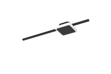 Væglampe/Taklampe Eglo Sarginto Kvadrat Sort Hvid - Sort/Hvid - Belysning - Lamper & indendørsbelysning - Soveværelse lampe - Taklampa sovrum