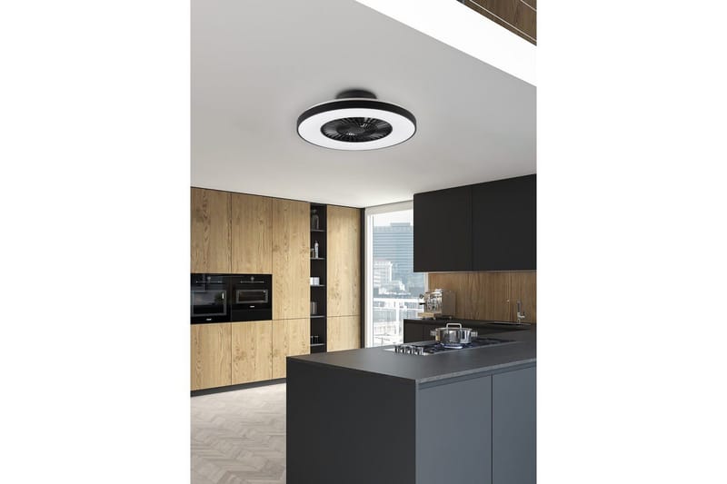 Ventilator TRIO Halmstad - Belysning - Lamper & indendørsbelysning - Soveværelse lampe - Taklampa sovrum