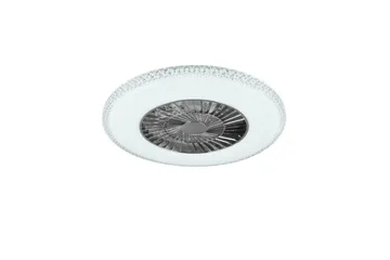 Ventilator TRIO Harstad - Belysning - Lamper & indendørsbelysning - Soveværelse lampe - Taklampa sovrum