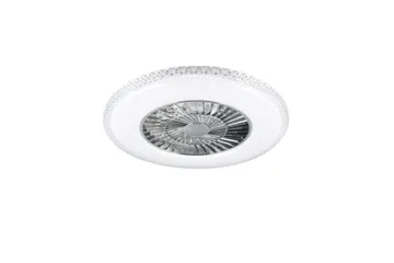 Ventilator TRIO Harstad - Belysning - Lamper & indendørsbelysning - Soveværelse lampe - Taklampa sovrum