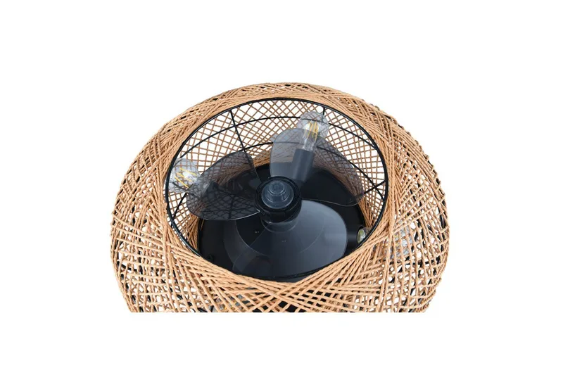 Ventilator TRIO Lillesand - Belysning - Lamper & indendørsbelysning - Soveværelse lampe - Taklampa sovrum