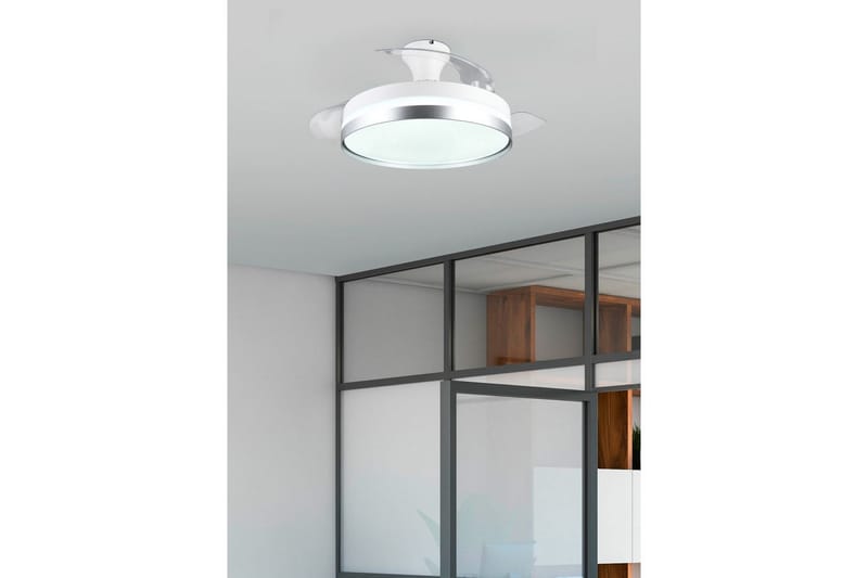 Ventilator TRIO Lindberg - Belysning - Lamper & indendørsbelysning - Soveværelse lampe - Taklampa sovrum