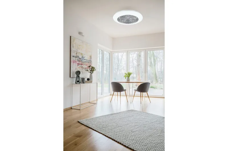 Ventilator TRIO Stralsund - Belysning - Lamper & indendørsbelysning - Soveværelse lampe - Taklampa sovrum