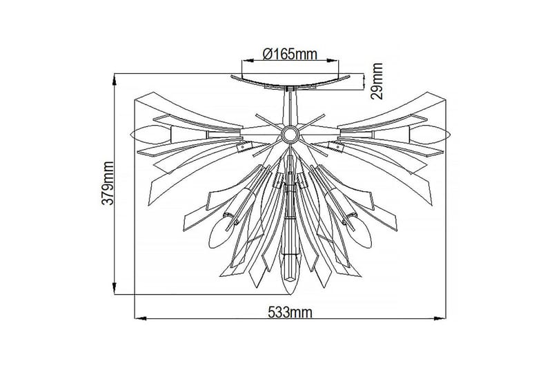 Vida Hinkley Loftslampe - Belysning - Lamper & indendørsbelysning - Soveværelse lampe - Taklampa sovrum