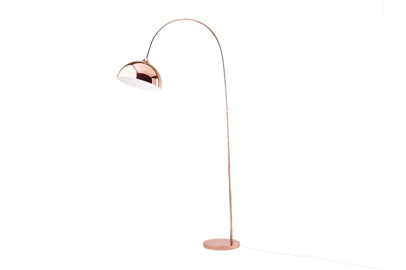 Candella Gulvlampe 160 cm - Kobber - Belysning - Lamper & indendørsbelysning - Speciallampe - Buelampe