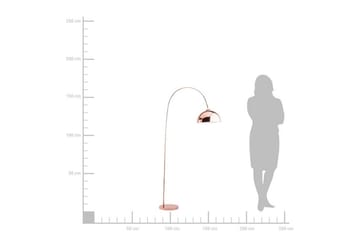Candella Gulvlampe 160 cm - Kobber - Belysning - Lamper & indendørsbelysning - Speciallampe - Buelampe