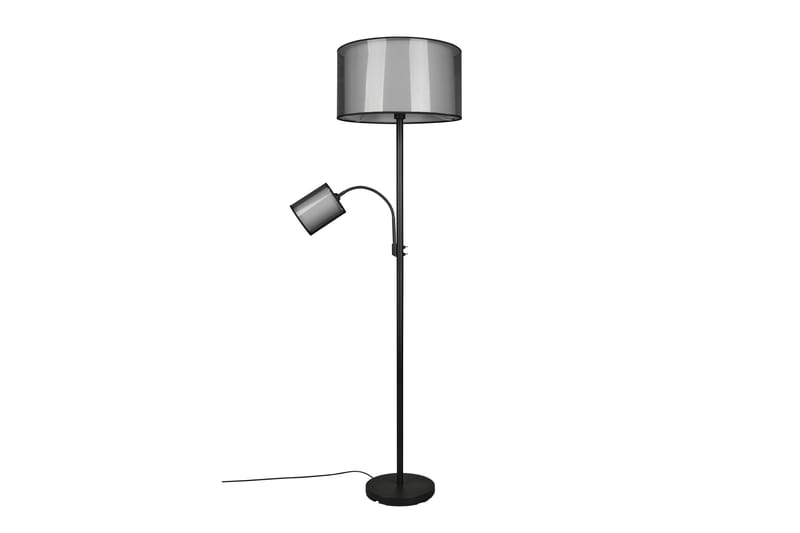 Burton gulvlampe Lukuvalolla E27+E14 MatSort - Belysning - Lamper & indendørsbelysning - Stuelampe
