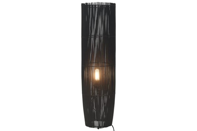 Gulvlampe E27 52 cm Piletræ Sort - Soveværelse lampe - Stuelampe - Gulvlampe & standerlampe