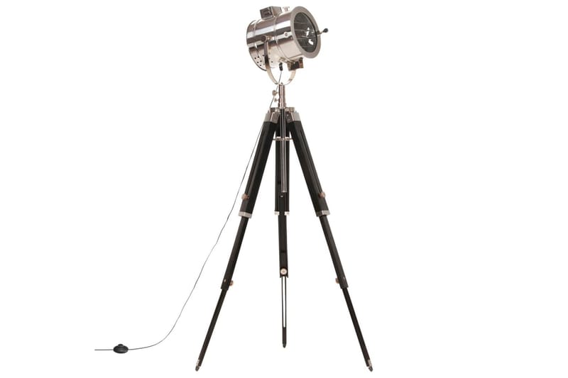 Gulvlampe Med Trefod 165 cm Massivt Mangotræ - Belysning - Lamper & indendørsbelysning - Stuelampe