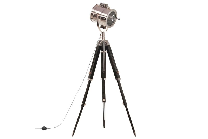 Gulvlampe Med Trefod 165 cm Massivt Mangotræ - Belysning - Lamper & indendørsbelysning - Stuelampe