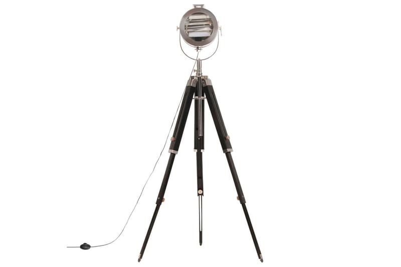 Gulvlampe Med Trefod 165 cm Massivt Mangotræ - Belysning - Lamper & indendørsbelysning - Stuelampe