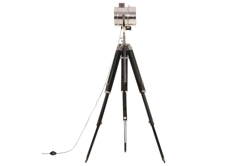 Gulvlampe Med Trefod 165 cm Massivt Mangotræ - Belysning - Lamper & indendørsbelysning - Stuelampe