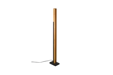 Kerala LED-gulvlampe MatSort/Træ - Belysning - Lamper & indendørsbelysning - Stuelampe