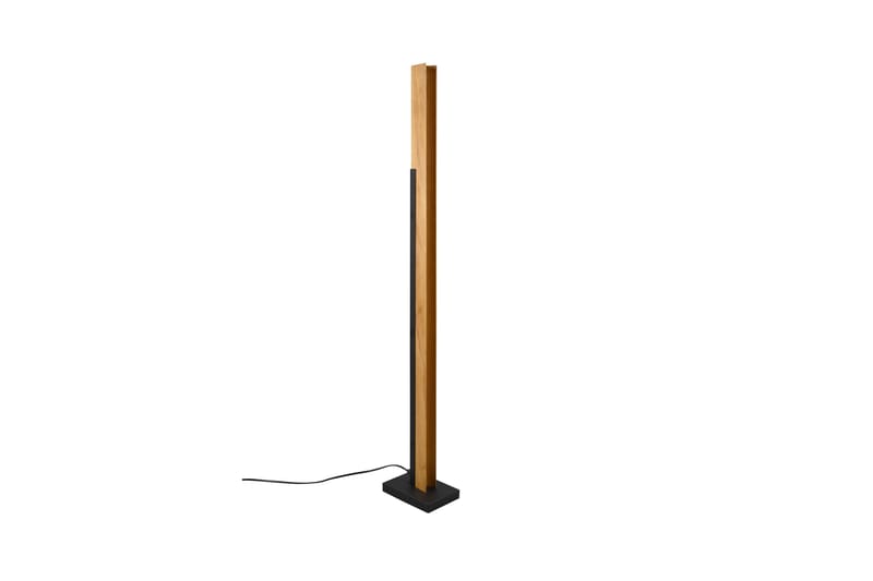 Kerala LED-gulvlampe MatSort/Træ - Belysning - Lamper & indendørsbelysning - Stuelampe