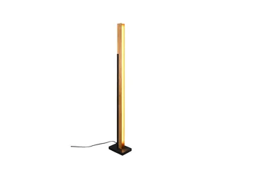 Kerala LED-gulvlampe MatSort/Træ - Belysning - Lamper & indendørsbelysning - Stuelampe