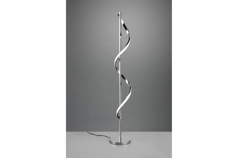 Trio Lighting Isabel LED Gulvlampe Krom 4000K - Belysning - Lamper & indendørsbelysning - Stuelampe