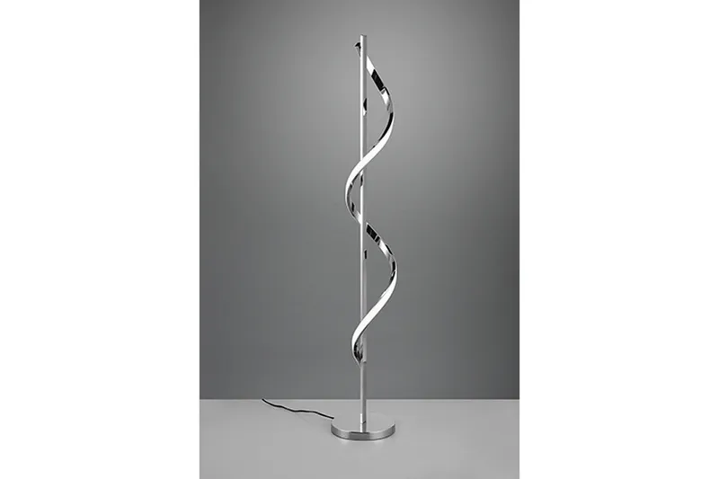 Trio Lighting Isabel LED Gulvlampe Krom 4000K - Belysning - Lamper & indendørsbelysning - Stuelampe