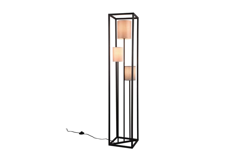 Trio Lighting Ross Gulvlampe 3L E27 Flerfarvet - Belysning - Lamper & indendørsbelysning - Stuelampe