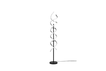 Trio Lighting Sequence LED gulvlampe børstet aluminium/matsort - Trio Lighting - Belysning - Lamper & indendørsbelysning - Stuelampe
