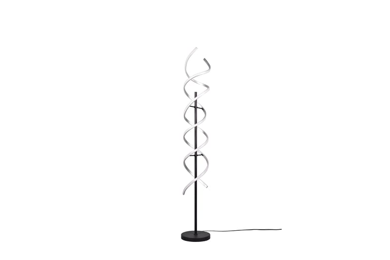 Trio Lighting Sequence LED gulvlampe børstet aluminium/matsort - Trio Lighting - Belysning - Lamper & indendørsbelysning - Stuelampe