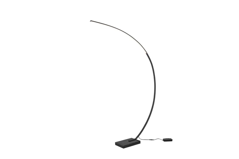 Trio Lighting Bangkok LED gulvlampe matsort - Matsort - Belysning - Lamper & indendørsbelysning - Soveværelse lampe