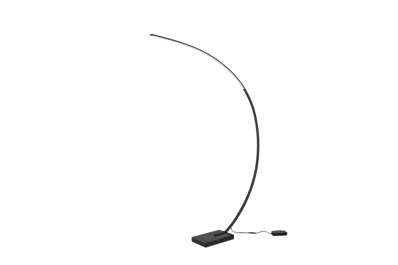 Trio Lighting Bangkok LED gulvlampe matsort - Matsort - Belysning - Lamper & indendørsbelysning - Soveværelse lampe