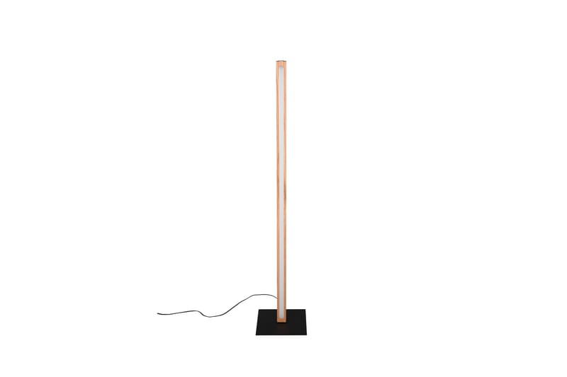 Trio Lighting Bellari LED gulvlampe træ - Belysning - Lamper & indendørsbelysning - Soveværelse lampe