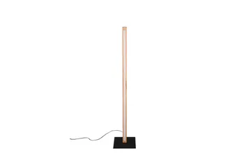 Trio Lighting Bellari LED gulvlampe træ - Belysning - Lamper & indendørsbelysning - Soveværelse lampe