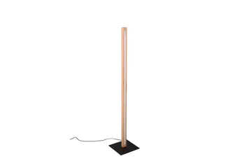 Trio Lighting Bellari LED gulvlampe træ - Belysning - Lamper & indendørsbelysning - Soveværelse lampe