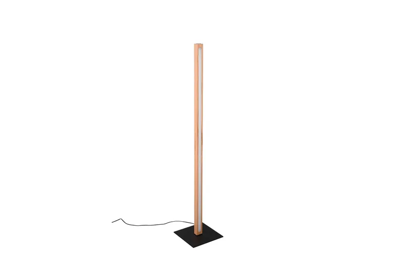 Trio Lighting Bellari LED gulvlampe træ - Belysning - Lamper & indendørsbelysning - Soveværelse lampe