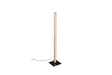 Trio Lighting Bellari LED gulvlampe træ - Belysning - Lamper & indendørsbelysning - Soveværelse lampe