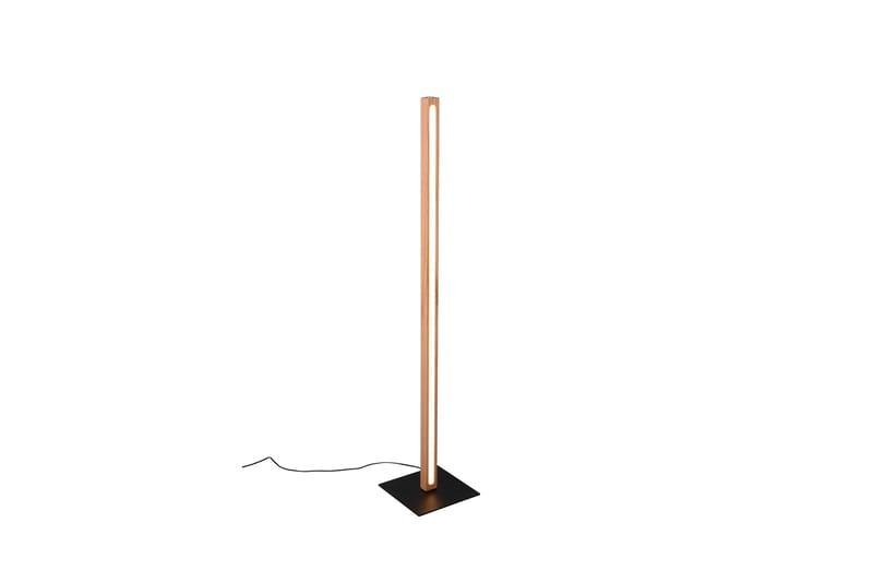 Trio Lighting Bellari LED gulvlampe træ - Belysning - Lamper & indendørsbelysning - Soveværelse lampe
