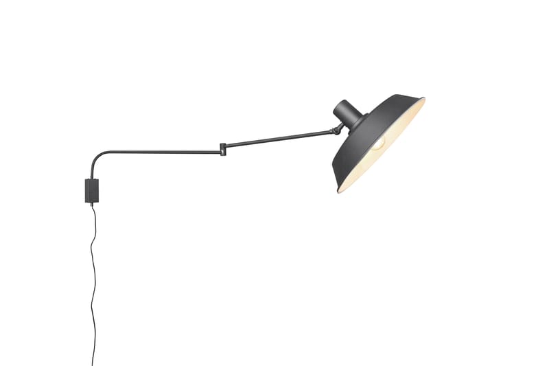Trio Lighting Bolder væglampe E27 matsort - Matsort - Belysning - Lamper & indendørsbelysning - Væglampe