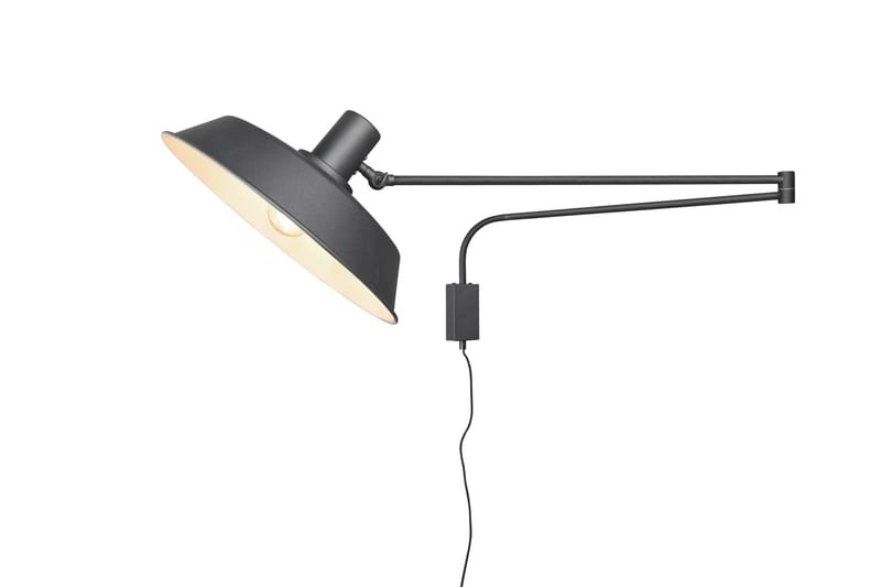 Trio Lighting Bolder væglampe E27 matsort - Matsort - Belysning - Lamper & indendørsbelysning - Væglampe