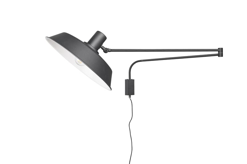 Trio Lighting Bolder væglampe E27 matsort - Matsort - Belysning - Lamper & indendørsbelysning - Væglampe